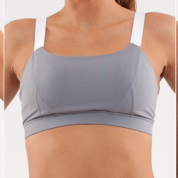 Lululemon, Adjust‎ Me Bra, Fossil, Size 8 - Picture 6 of 12
